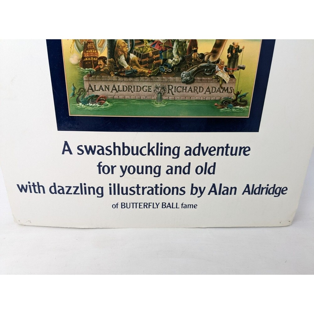 Richard Adams The‎ Ship's Cat Watership Down Book Store Display Sign Standee VTG - Picture 6 of 12